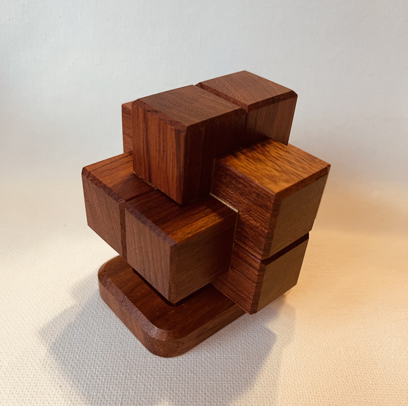 Crooked 6 Piece Burr (Pinned)