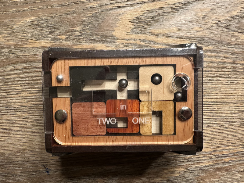 Two In One Puzzle Box - Jean Claude Constantin