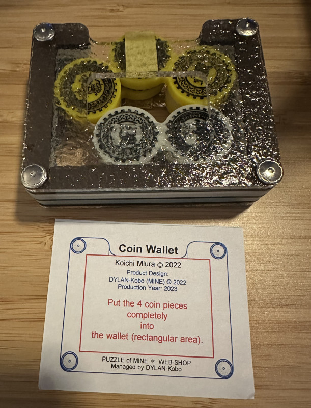 Coin Wallet - Koichi Miura