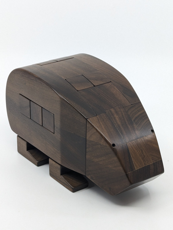 Whilemina the Nothern Hairy-nosed Wombat - Brian Young