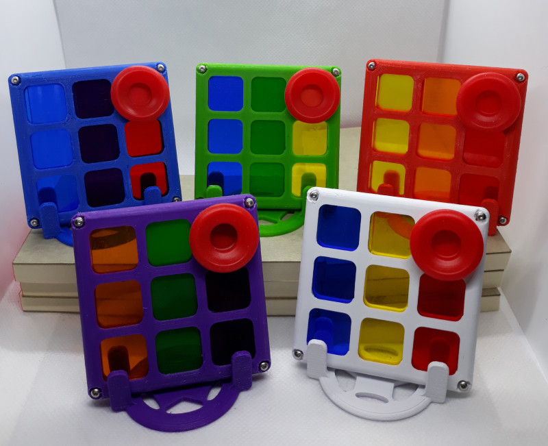 Mini Chroma Slide Puzzle - Jared Petersen