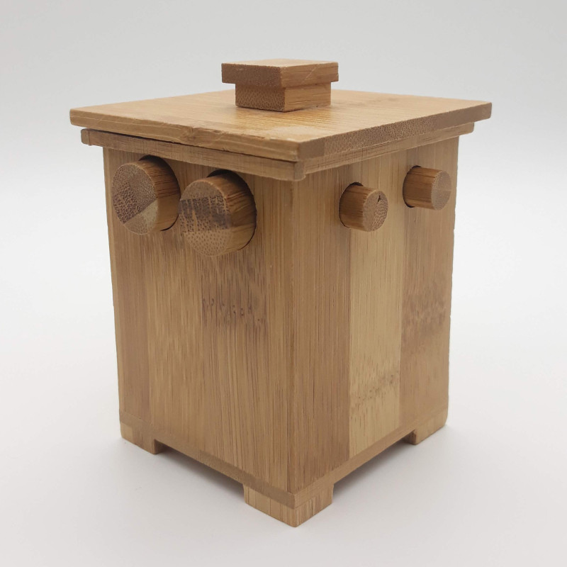 Bamboo Puzzle Box