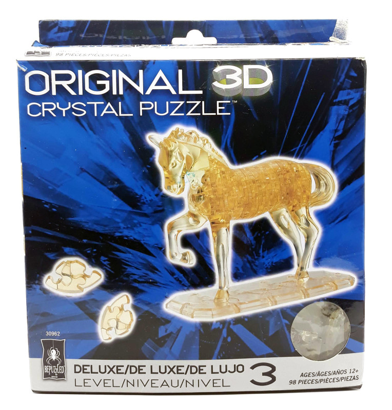 Deluxe 3D Crystal Puzzle - Horse - unknown