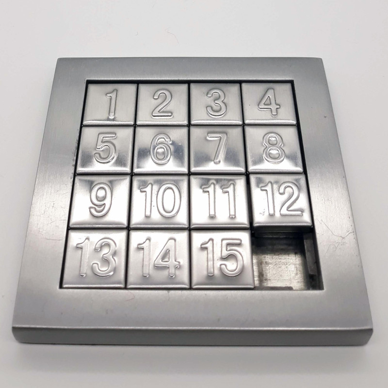 Aluminum Fifteen Puzzle
