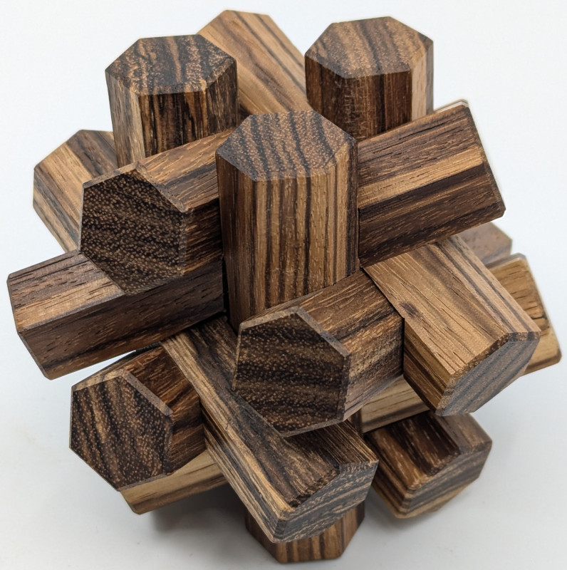 Seven Piece Improved Hexsticks - Stewart Coffin