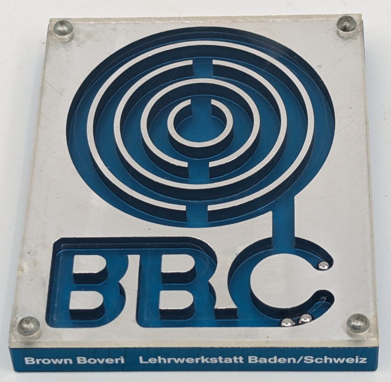 Brown Boveri & Cie Promotional Dexterity puzzle