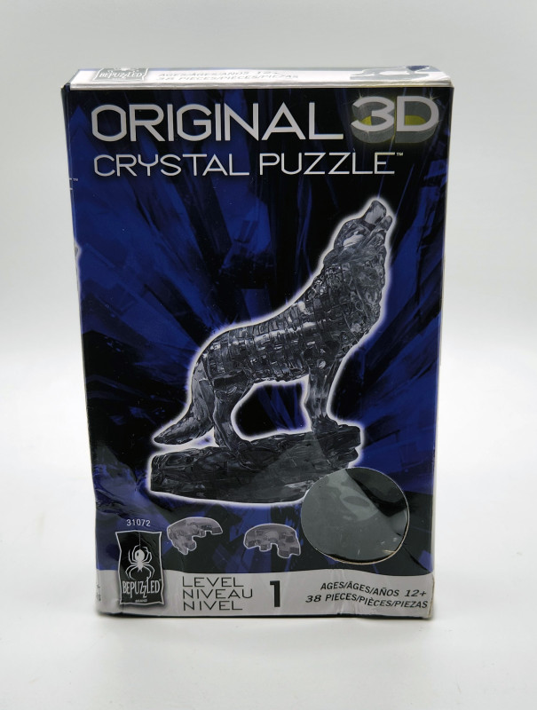 Original 3D Crystal Puzzle - Wolf - unknown