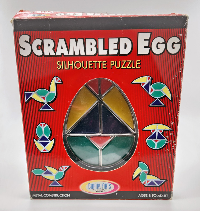 Scrambled Egg Silhouette Puzzle - unknown