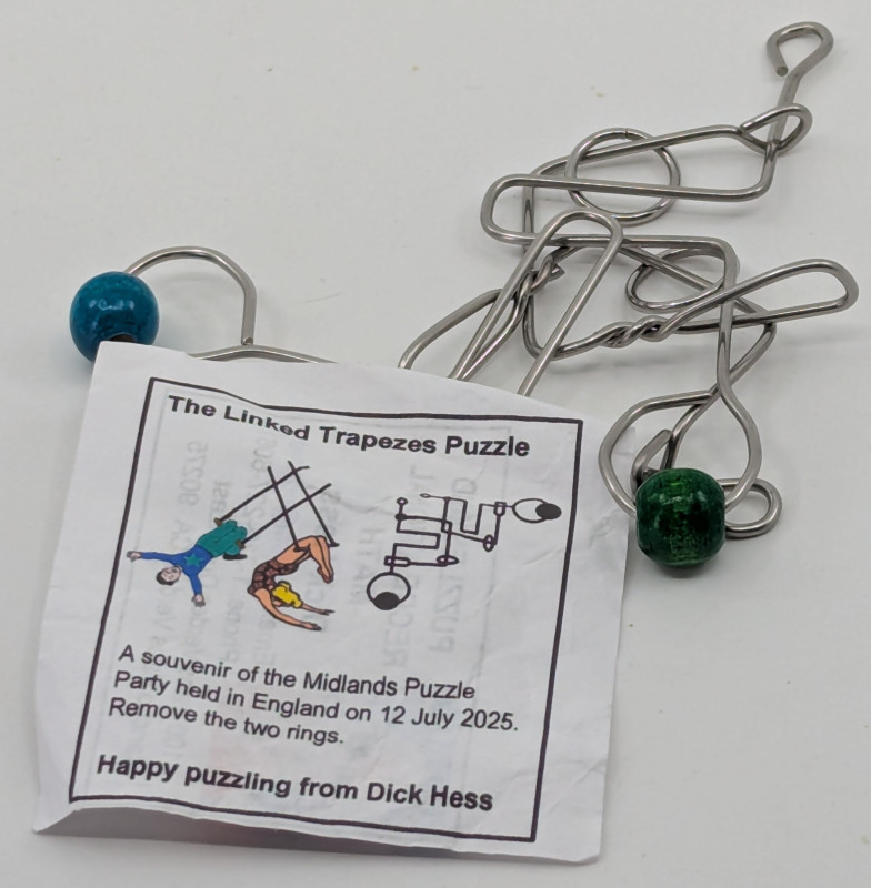The Linked Trapeze Puzzle - Dick Hess