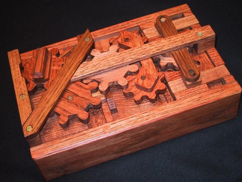 The Stickman No. 3 Puzzle Box    - Robert Yarger