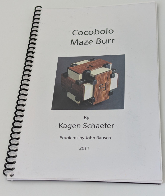 Cocobolo Maze Burr - Kagen Sound
