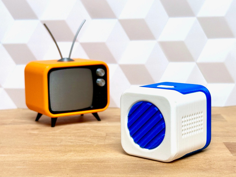 Retro TV - Puzzle Cube - unknown