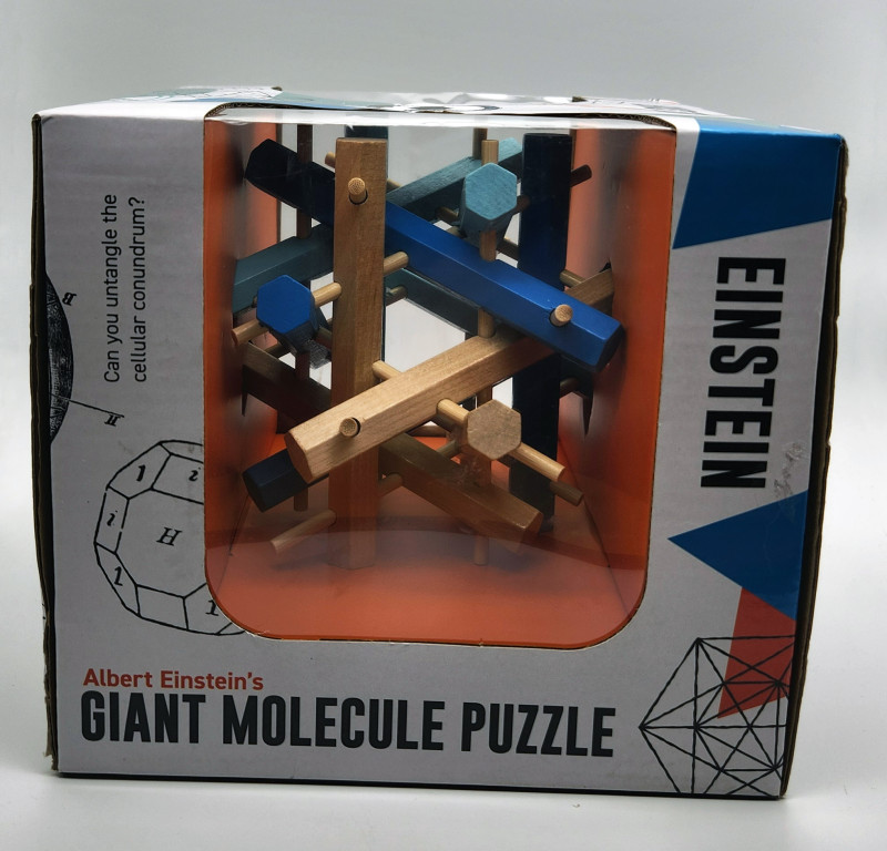 Albert Einstein's Giant Molecule Puzzle - unknown