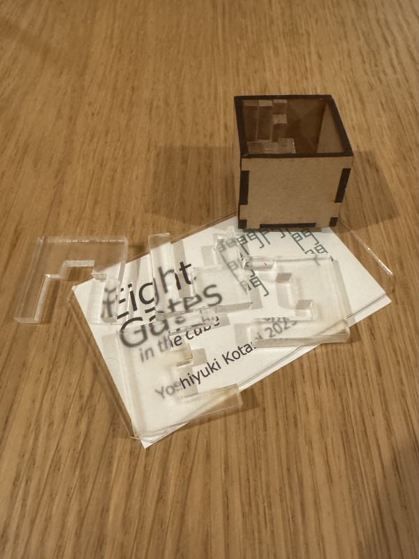 Eight Gates in the cube  - Yoshiyuki Kotani