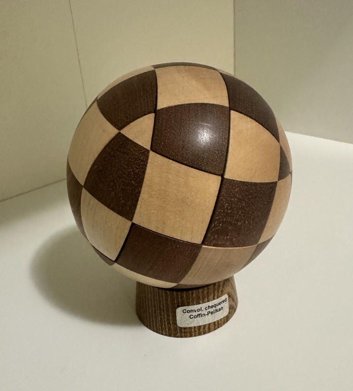 Convolution Ball (Chequered Pattern) - Stewart Coffin