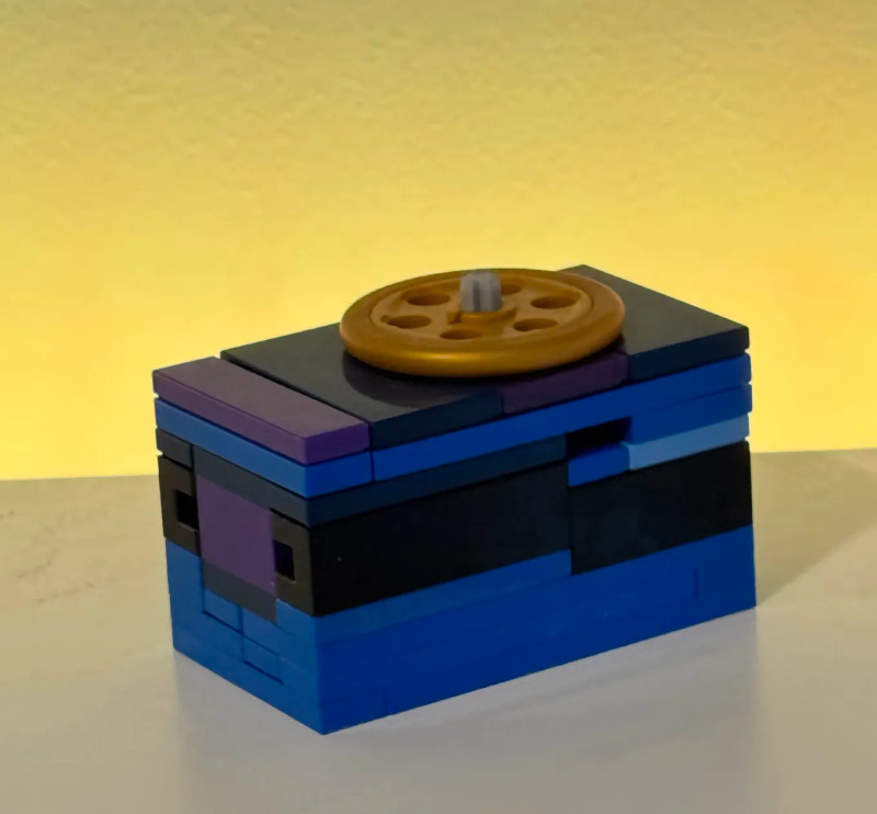 Lego Dark Blue Puzzle Box - Cheat3