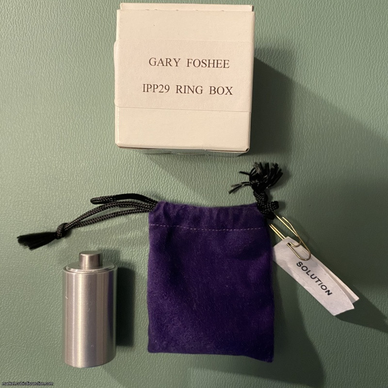 Ring Box - Gary Foshee