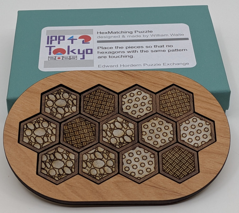 HexMatching Puzzle - William Waite