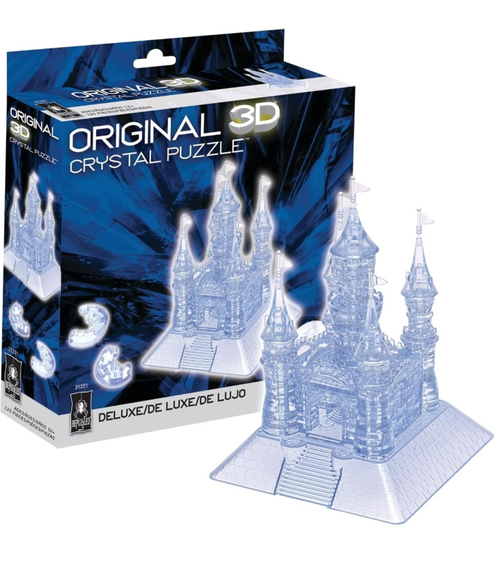 Grand Castle Deluxe Original 3D Crystal Puzzle - Bepuzzled