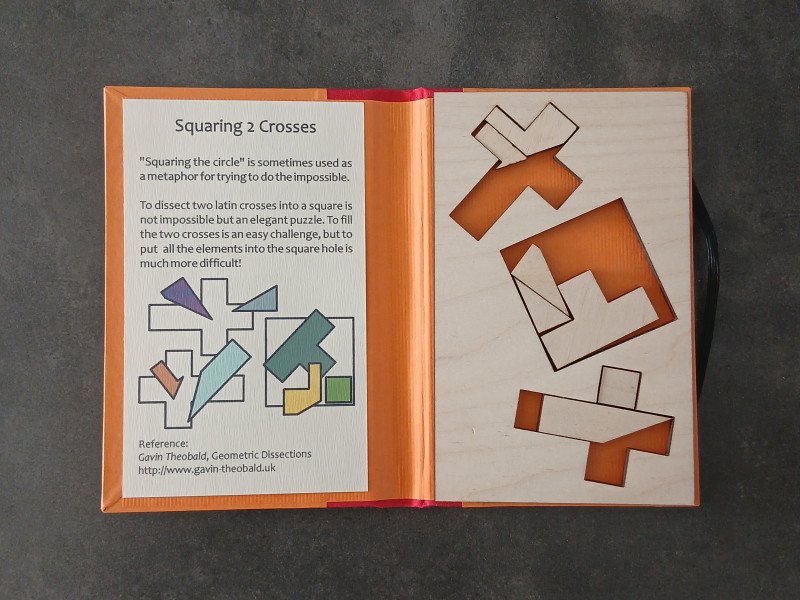 Puzzle Booklet - Squaring 2 Crosses - Peter Gál