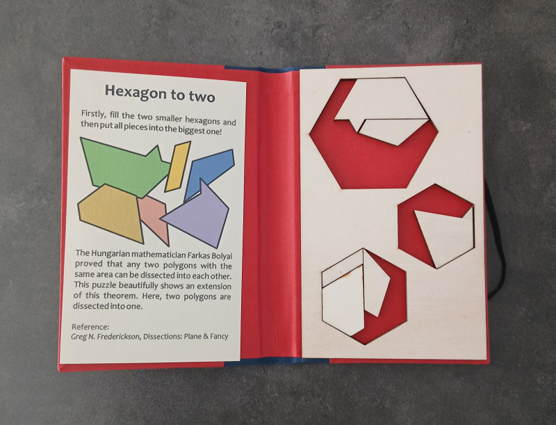Puzzle Booklet - Hexagon to two - Peter Gál