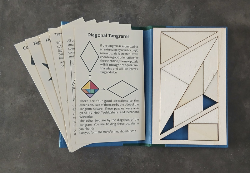 Puzzle Booklet - Diagonal Tangrams - Peter Gál