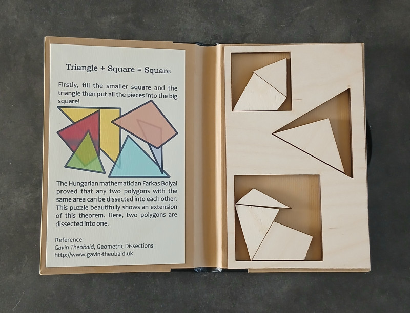 Puzzle Booklet - Triangle+Square = Square - Peter Gál