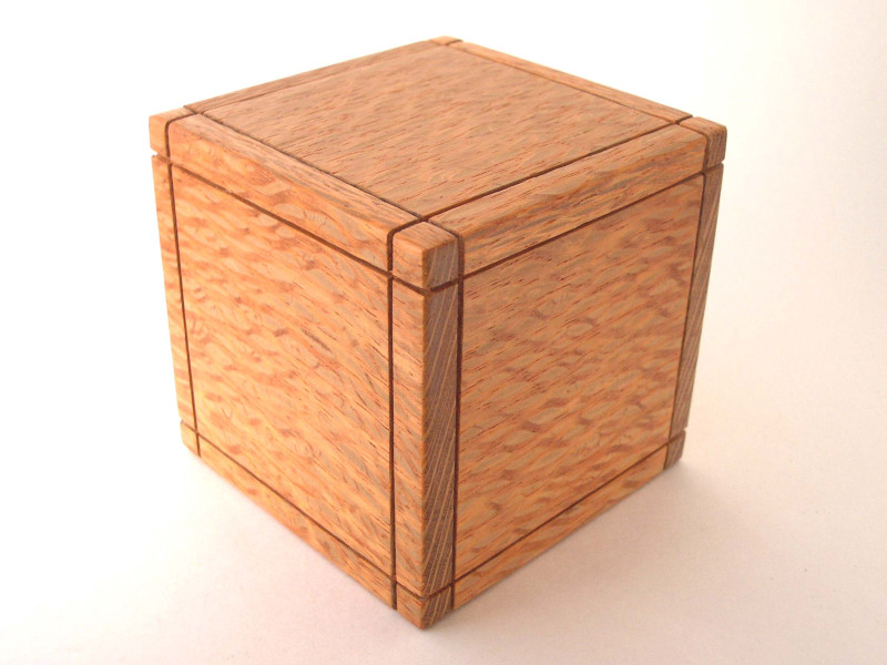 Lacewood Puzzle Box - Peter Wiltshire