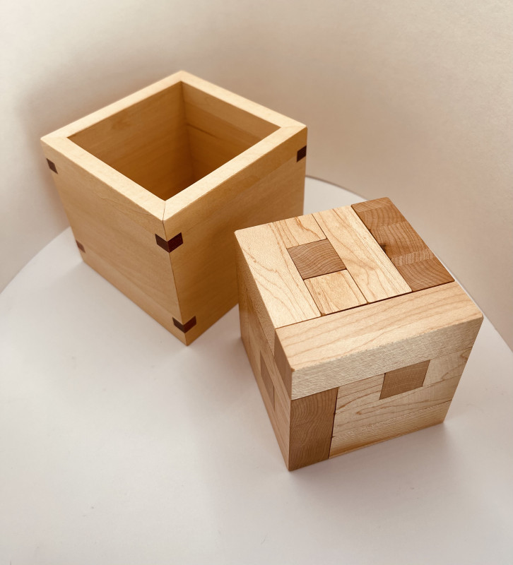 Holey Squares Cube - Trevor Wood