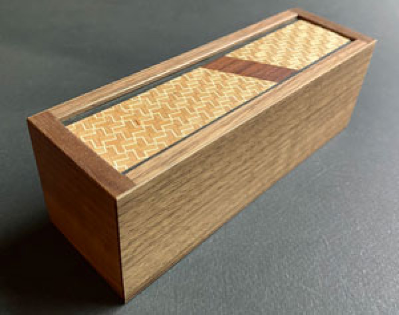 Walnut Bookmark Box - Kagen Sound