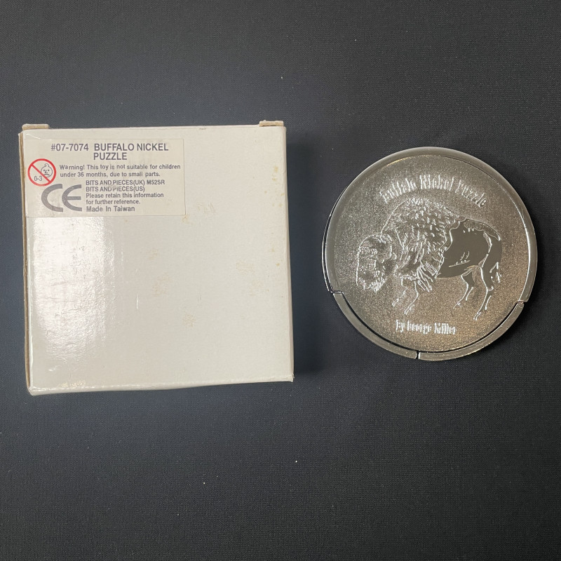 Buffalo Nickel Puzzle - Oskar van Deventer