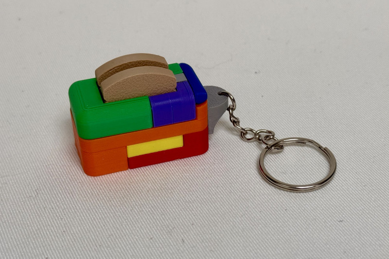 Toaster Keychain - William Waite