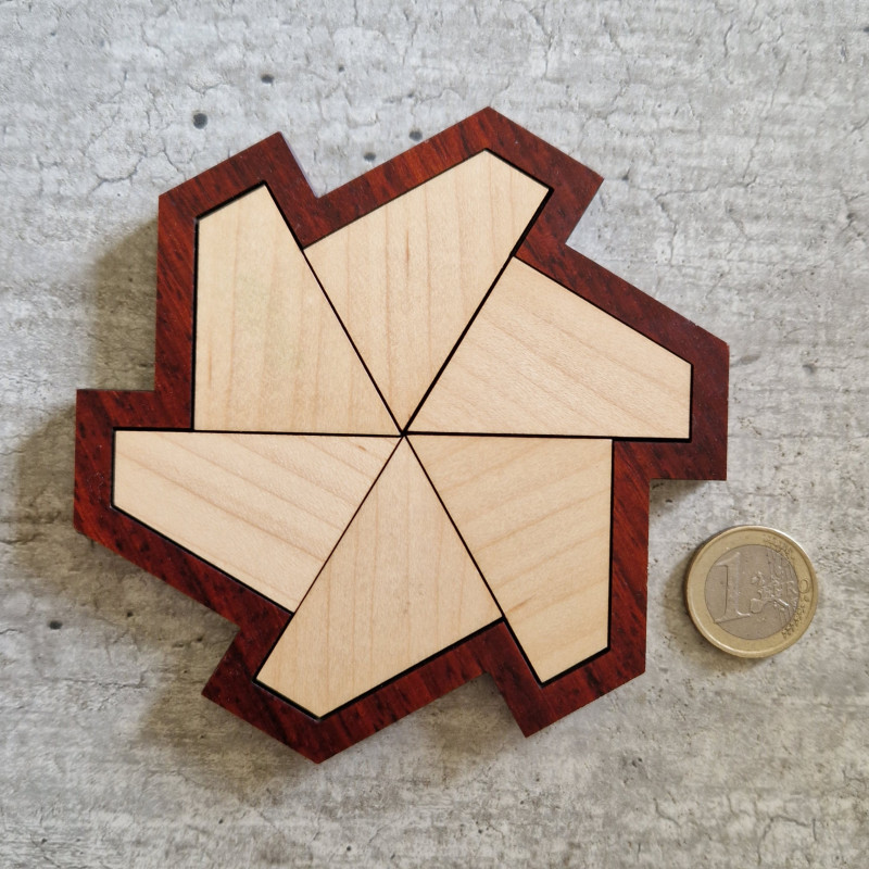 6 Teile Puzzle
