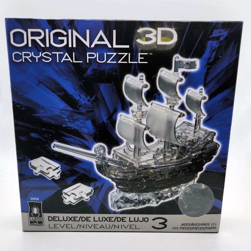 Deluxe 3D Crystal Puzzle - Pirate Ship - unknown