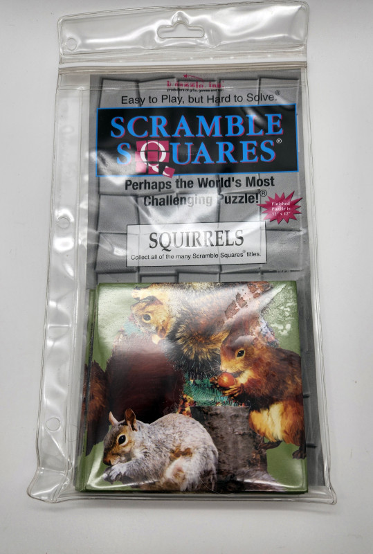 Scramble Squares - Squirrels - Jeff Maraska