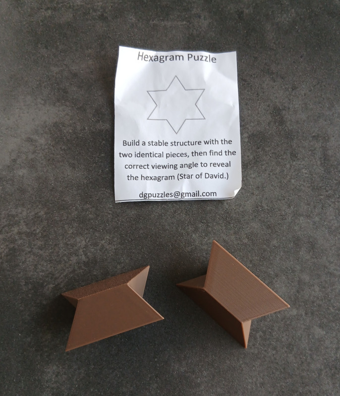 Hexagram Puzzle - David Goodman