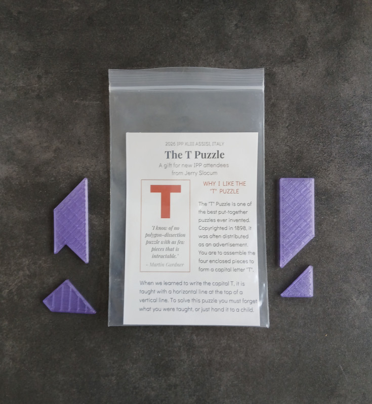 The T Puzzle  - unknown