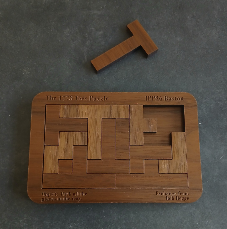 The 1773 Tees Puzzle - Rob Hegge