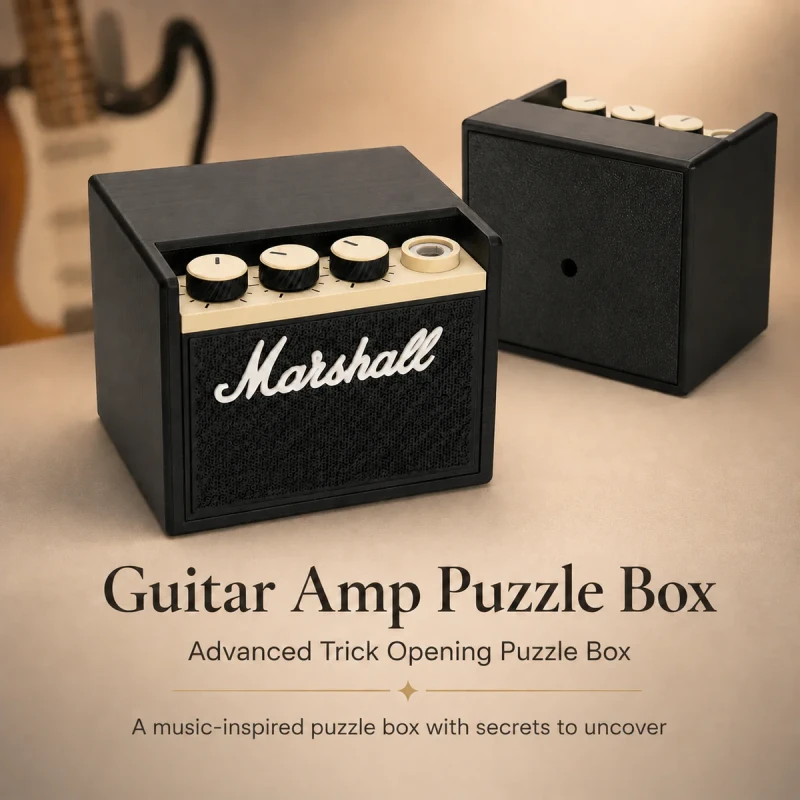 Guitar Amp Puzzle Box - Jeroen Kruit