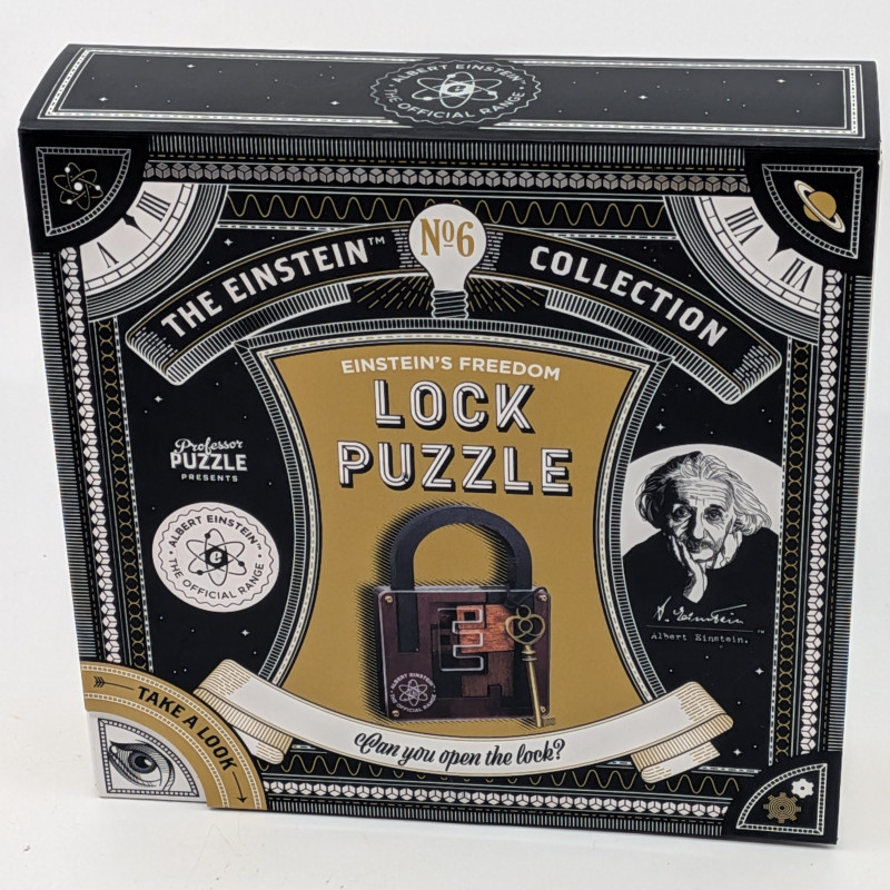 Einstein's Freedom Lock Puzzle - unknown