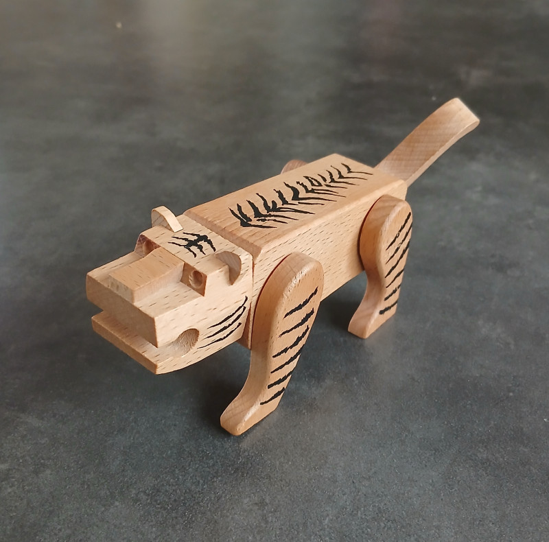 WWF Kumiki Tiger - unknown