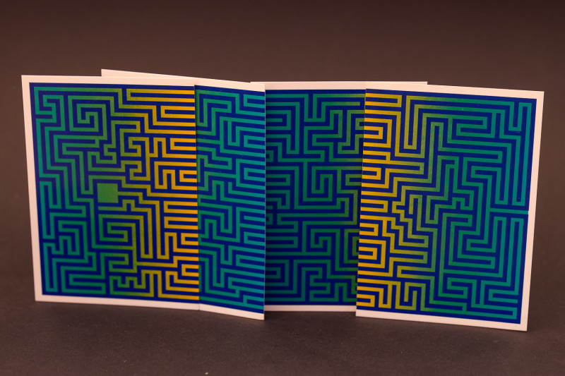 4x4 Labyrinthe 1 - The way from the bottom	 - Ulrich Koch