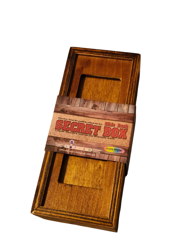 Secret Opening Box - Slide Bank - Puzzle Master