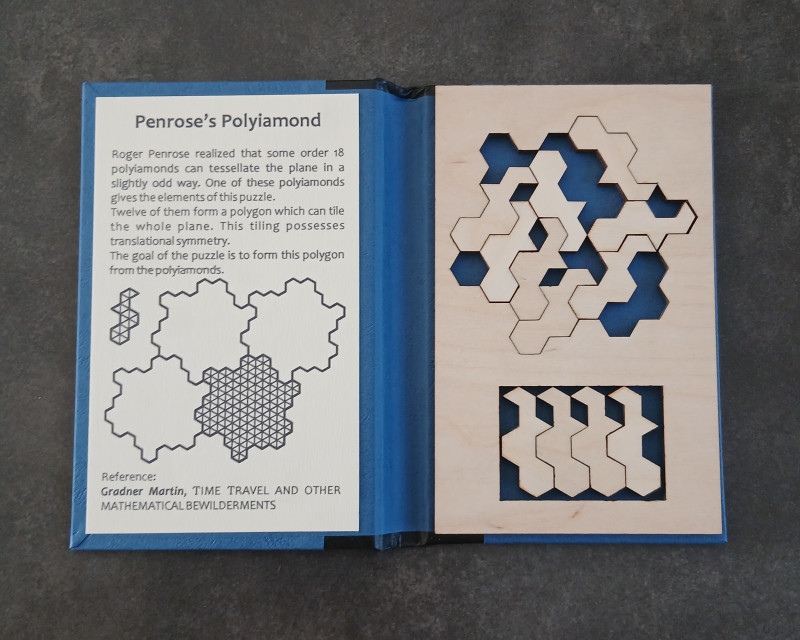 Puzzle Booklet - Penrose's Polyiamond - Peter Gál